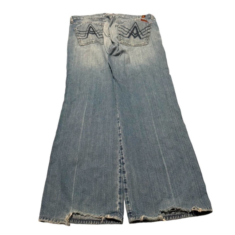 Distressed baggy denim Jeans